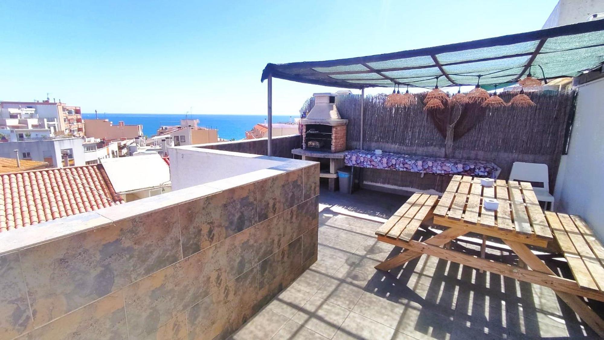 Claire Seaview & Beach-Apartment Montgat Εξωτερικό φωτογραφία