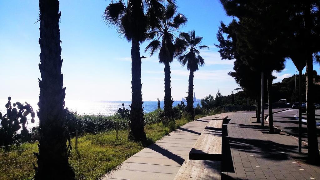 Claire Seaview & Beach-Apartment Montgat Εξωτερικό φωτογραφία