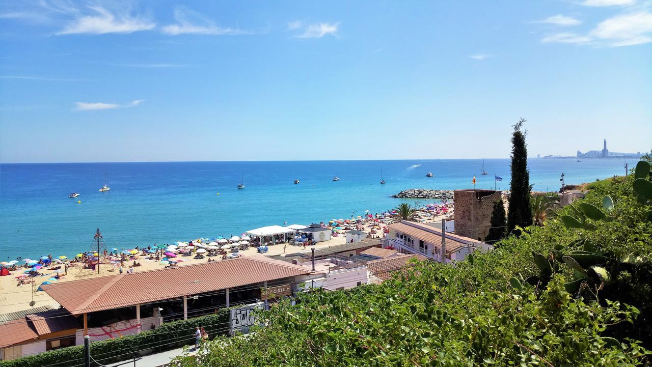 Claire Seaview & Beach-Apartment Montgat Εξωτερικό φωτογραφία